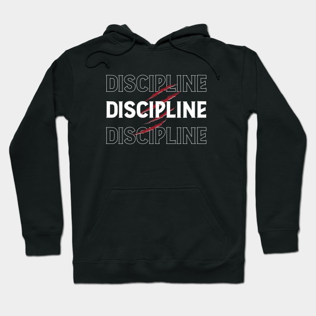 discipline men's style Hoodie by ChicShe Creations